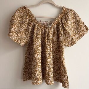 Faherty Floral Swing Top